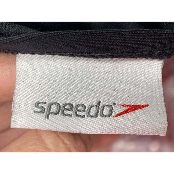 Speedo Womens Sz 18 2 Piece Swimwear Tie Back Top Brief Bottom Bathing Suit - Picture 9 of 10